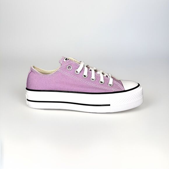 New Womens Converse Chuck Taylor All Star Lift Platform Multi Sz Purple Amethyst - Picture 8 of 16